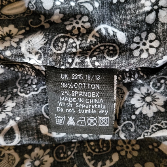 Hell bunny, bandana skull print, button-up, waist tie, sleeveless, XL, vixen - Picture 10 of 10